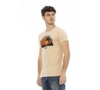 Trussardi Maglietta sabbia / mandarino / nero / bianco Uomo Trussardi XL
