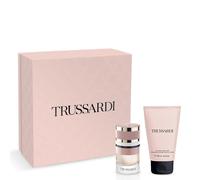 TRUSSARDI New Feminine 2 pz Eau de Parfum Spray 60ml + Silk Body Emulsion 100ml Cofanetto