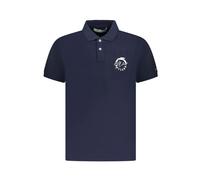 Trussardi - Polo in Cotone Blu - - Tops - Uomo - Blu - S