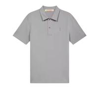 Trussardi - Polo Regular Fit in Piquet Tecnico - - Tops - Uomo - Grigio - 3XL