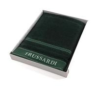 Trussardi Ribbon Coppia spugna set 1+1 ospite+asciugamano, (Juniper)