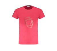 Trussardi Rosso Cotton Men T-Shirt - S