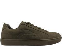 Trussardi Scarpe da Uomo 77A00487 Sneakers Casual comode Basse alla Moda Verdi
