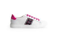 Trussardi, ,Shoes ,Donna ,Bianco ,38 EU Sneakers con lacci e punta rotonda