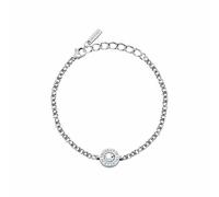Trussardi Stylish T-Logo Crystal Gold Plated Bracciale TJAXC116