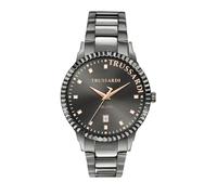 Trussardi T-BENT Orologio Uomo Tempo e data in Acciaio, PVD Canna di fucile - R2453141003