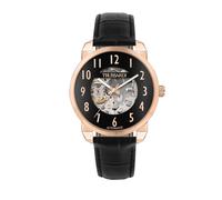 Orologio Uomo Trussardi Automatico T-City R2421154001 Pelle Nero Acciaio Rosé