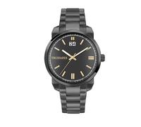 Orologio Uomo Trussardi T-City R2453154004 Acciaio Grigio Indici Oro + Data