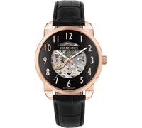 TRUSSARDI T-CITY R2421154001 Orologio Uomo Automatico Nero Oro Rosa Schelet