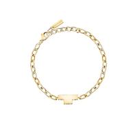 TRUSSARDI T-Logo Bracciale Donna in Acciaio, Zirconi - TJAXC29