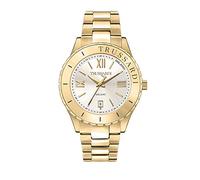 Trussardi T-LOGO Orologio Uomo Tempo e data in Acciaio, PVD Oro - R2453143009