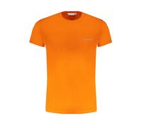 Trussardi, ,Tops ,Uomo ,Arancione ,M T-shirt in cotone con stampa
