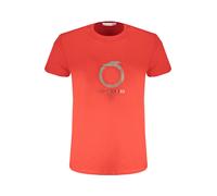 TRUSSARDI T-Shirt Uomo Manica Corta Girocollo con Logo Stampato Puro Cotone Articolo TRU2MTS03, 11 Red, S