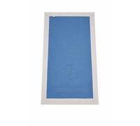 Trussardi Telo mare o piscina, realizzato in microspugna di cotone con bordo applicato e logo jacquard nella trama, mis. 95x180 cm, art. LEVRIERO (Carta da Zucchero)