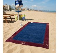 TRUSSARDI | Telo Mare spiaggia in microspugna 95x180 Levriero Blu