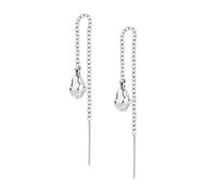 TRUSSARDI TJAXA13 - Orecchini da donna in acciaio, collezione T-Design