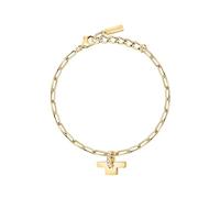 TRUSSARDI T-Logo Bracciale Donna in Acciaio, Zirconi - TJAXC24