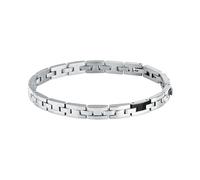 TRUSSARDI TJAXV09 - Bracciale da uomo in acciaio, collezione T-STEEL