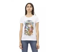 Trussardi, ,Tops ,Donna ,Bianco ,XS Action T-Shirt