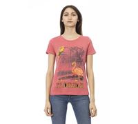 Trussardi, ,Tops ,Donna ,Multicolore ,XL Action T-shirt a maniche corte