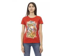 Trussardi, ,Tops ,Donna ,Rosso ,L Action T-Shirt