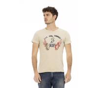 Trussardi, ,Tops ,Uomo ,Beige ,L Action T-shirt a maniche corte