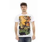Trussardi, ,Tops ,Uomo ,Bianco ,L Action T-Shirt