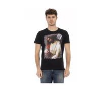 Trussardi, ,Tops ,Uomo ,Nero ,L Action T-Shirt