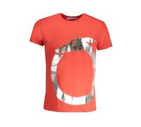 T-shirt uomo TRUSSARDI manica corta girocollo con logo stampato puro cotone arti