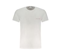 Trussardi White Cotton Men T-Shirt - L