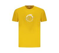 Trussardi Yellow Cotton Men T-Shirt - XXL