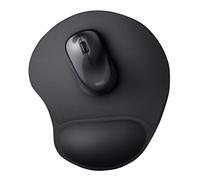 Trust 16977 BigFoot Gel Mouse Mat for Computer and Laptop, 230 x 195 mm , Black
