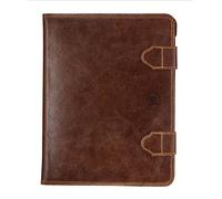 Trust 18367 - Executive Leather Folio Case For Ipad 2, New Ipad