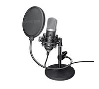 Trust 21753 microfono Nero Microfono da studio