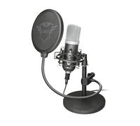 Trust 21753 microfono Nero Microfono da studio