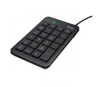 Trust 22221 tastierino numerico Laptop/PC USB Nero