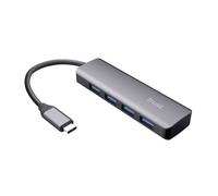 Hub Halyx aluminium usb-c to 4-port usb-a 3.2 hub - hub - 4 porte 23328