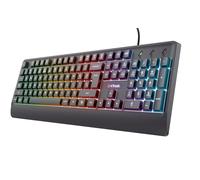 Trust 24758 Tastiera da gioco USB Italiana Nera