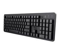 Trust 25014 ODY II Bluetooth® Tastiera Tedesco, QWERTZ Nero con tastierino nume