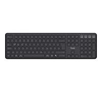 Trust 25636 Vaiya Bluetooth® Tastiera Tedesco, QWERTZ Nero Ricaricabile