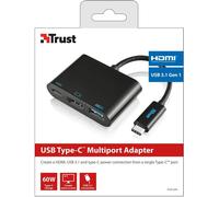 Trust Adattatore Multiport USB 3.1 Type-C schermo TV abilitati HDMI DisplayPort