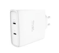 Trust Alimentatore Caricabatteria a 2 porte USB-C GaN 100 W Bianco