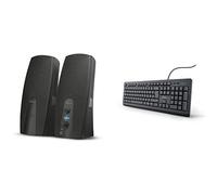 Trust Almo Casse PC, Set di Altoparlanti 2.0 USB Stereo, 10 W, Jack AUX 3.5 mm,