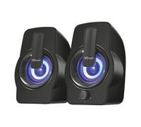 Trust altoparlante Gemi 6 W Nero Cablato 2.0 canali USB
