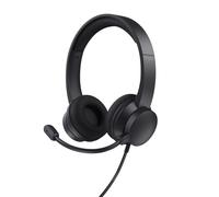 Trust Ayda Auricolare Cablato A Padiglione Musica e Chiamate USB tipo A Nero