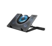 TRUST - Base di Raffreddamento per Notebook fino a 17 pollici con 5 Ventole Colore Nero