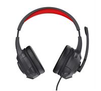 Trust Cuffie Gaming 24785 – Cablate a padiglione – Nero/Rosso