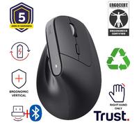 Trust Bayo+ mouse Mano destra RF senza fili + Bluetooth Ottico 2400 DPI