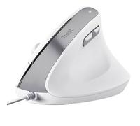 Mouse Ergonomico Ottico Trust Bayo II Bianco