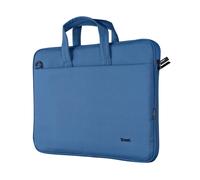 Trust Bologna Sustainable Slim Laptop Bag 16 Inch with Shoulder Strap, Eco Bag,